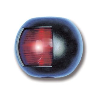 Trem Round Nav Light Port Black 12V (12m)