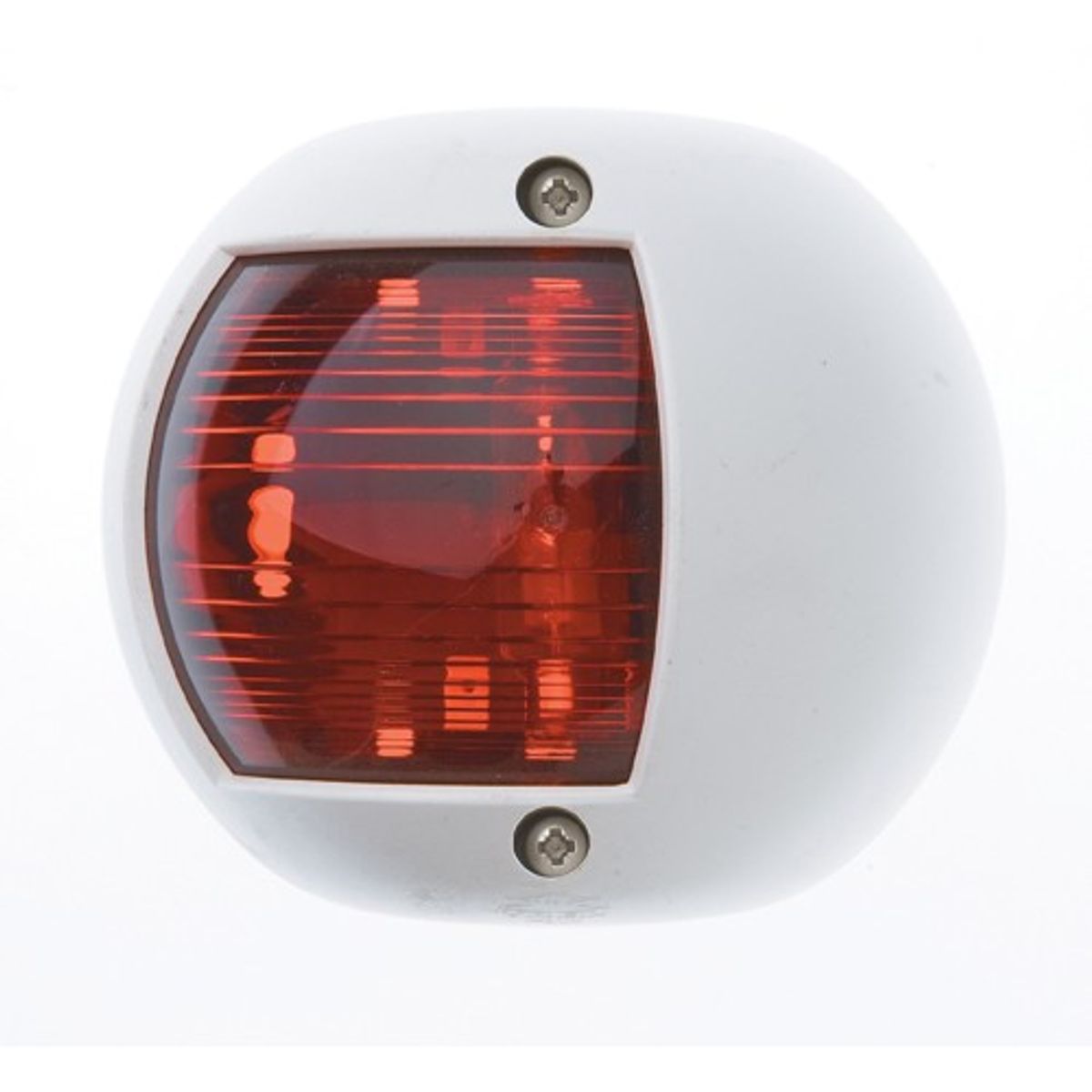 Trem Round Nav Light Port White 12V (20m)
