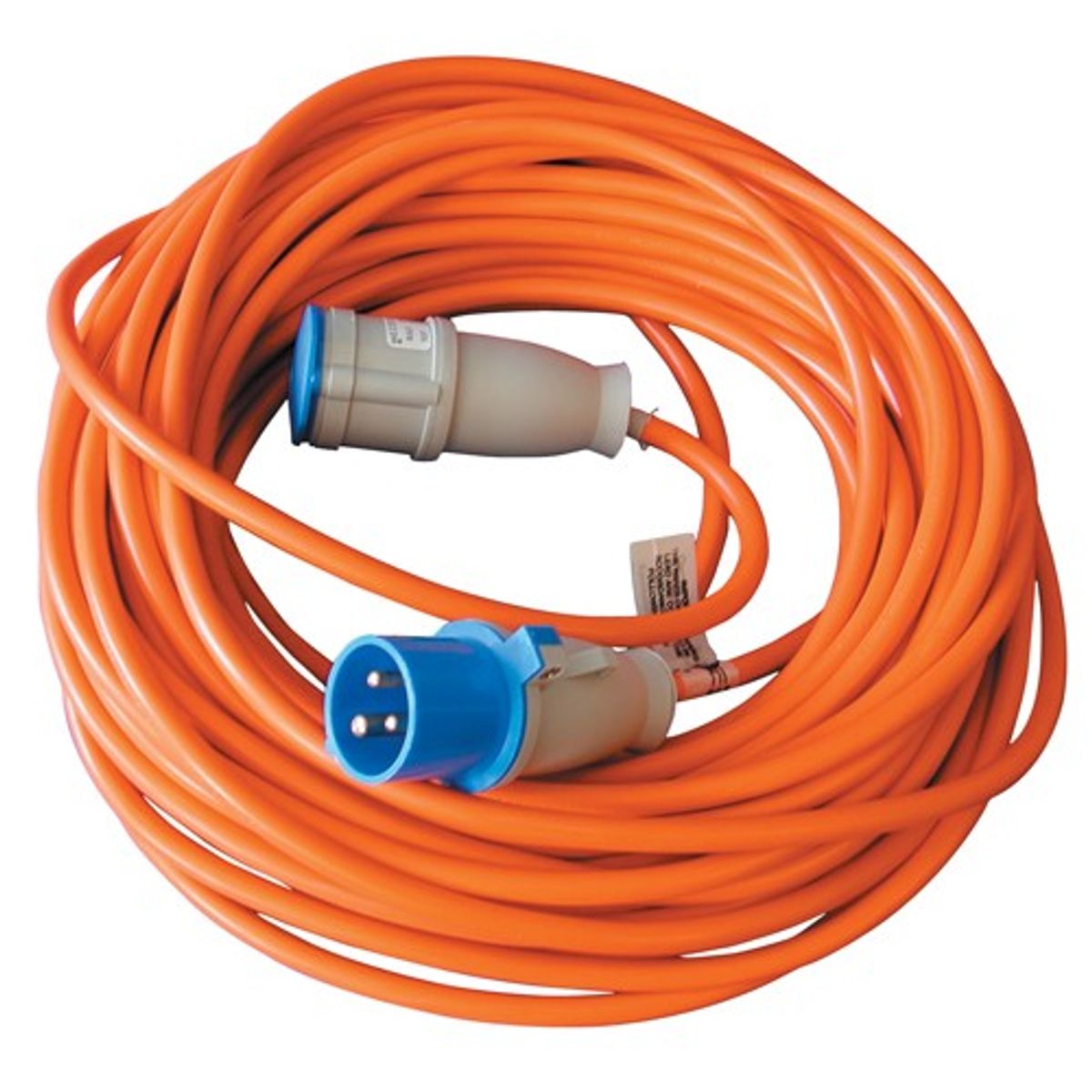 AG Mains Extension Lead 25m Site Plug/Coupler 16A