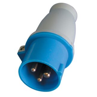 AG Male Mains Site Plug (16A)