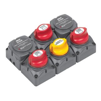 BEP Battery Distribution Cluster Twin Outboard 3 Batteries