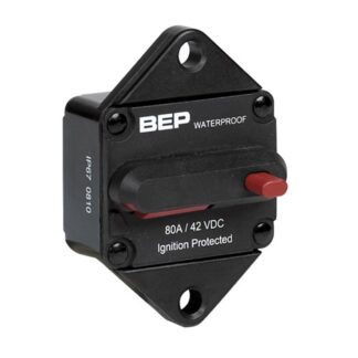 BEP Panel Mount Thermal Circuit Breaker 80A