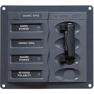 BEP 230V AC CB Panel 2DP Horizontal