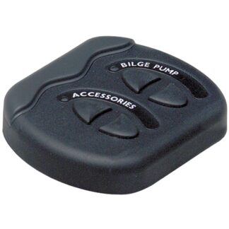 BEP Contour Gen2 2 Switch Panel Black with 1 Fuse