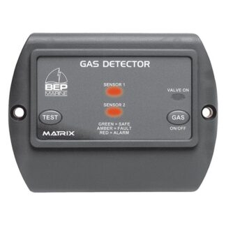 BEP Gas Detector with 1 Sensor & Solenoid Output