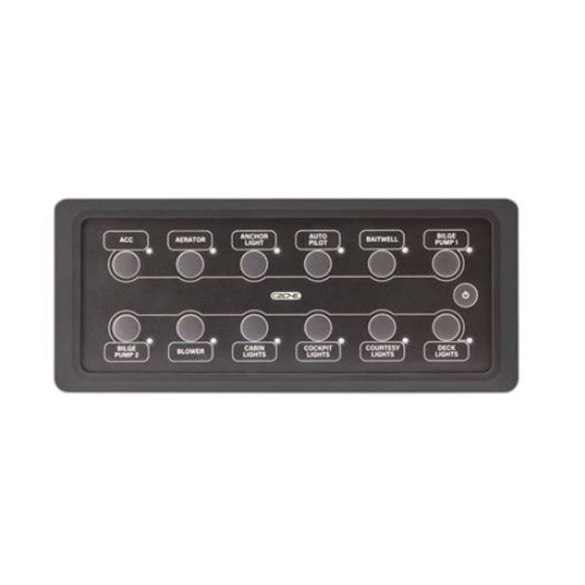 CZone Waterproof 12-Way Landscape Keypad