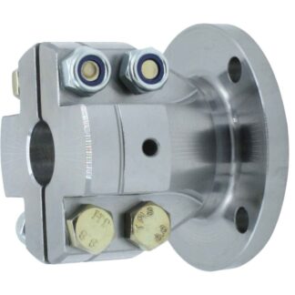 R&D Marine 4" Split Clamp On Coupling for 25mm Shaft