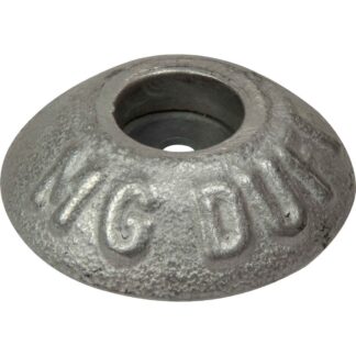 MG Duff MD56 Disc Shaped Magnesium Hull Anode for Fresh Waters 0.25kg