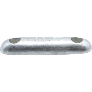 MG Duff AD78B Straight Aluminium Hull Anode (Salt / Brackish / 1.7kg)