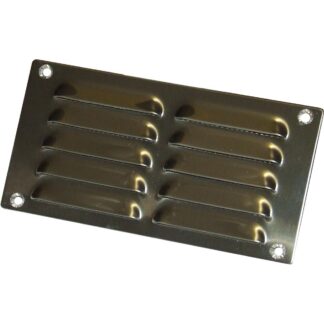 Osculati Stainless Steel Air Vent with Fly screen (152mm x 76mm)