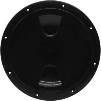Osculati Plastic Watertight Inspection Cover (Black / 203mm Opening)