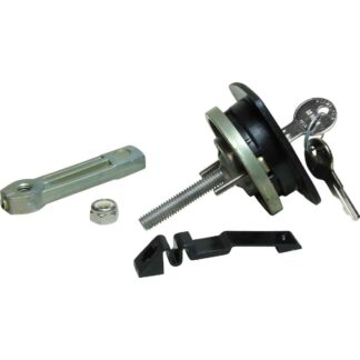 Perko 0931 Locking Flush Latch (With Number 3 Cam Bar & Keys / Black)