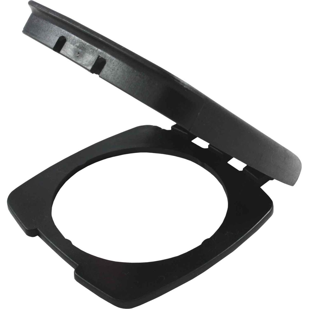 Perko 1089 Flush Latch Cover (70mm x 83mm / Black)