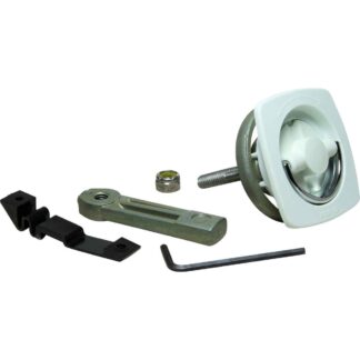 Perko 0932 Flush Latch (With Number 3 Cam Bar / White)