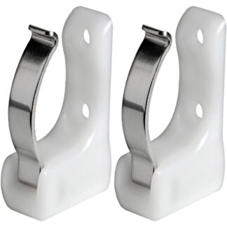 Osculati Sprung Pole Clips for 25-35mm Poles (Per Pair)