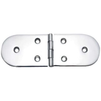 Osculati Stainless Steel 180 Degree Hinge (190 x 65mm / Standard Pin)