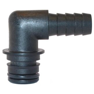 Flojet 90 Degree Hose Tails 1/2" to Quad Port (Pair)