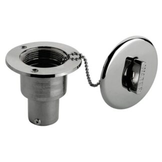 Can Water Filler 1-1/2" Hose Chrome