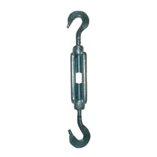 AG Galvanised Steel Hook to Hook Turnbuckle (12mm)