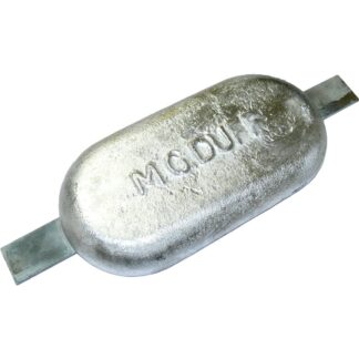 MG Duff MD80 Straight Magnesium Hull Anode for Fresh Waters (2.8kg)