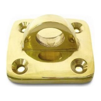 AG Fender Eye Plate Brass 1 3/4" x 1 7/8"