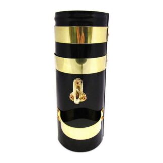 AG Chimney Black 4-3/4" x 12" Single Galvanised