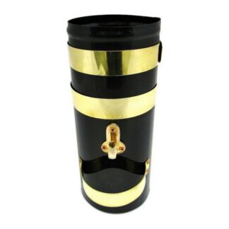 AG Chimney Black 5-1/8" x 12" Single Galvanised