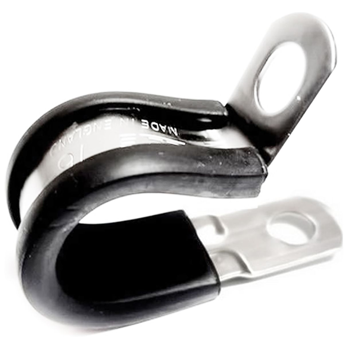 Jubilee Rubber Lined P Clip 16mm Stainless Steel (304)