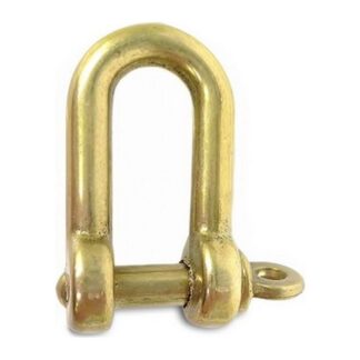 AG Brass Shackle with 6mm Pin