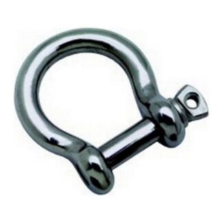 AG Shackle Stainless Steel 'Bow' 4mm