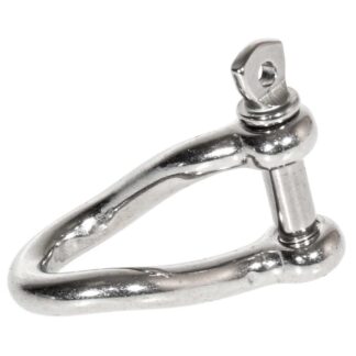 AG Shackle Stainless Steel 'Twisted' 6mm