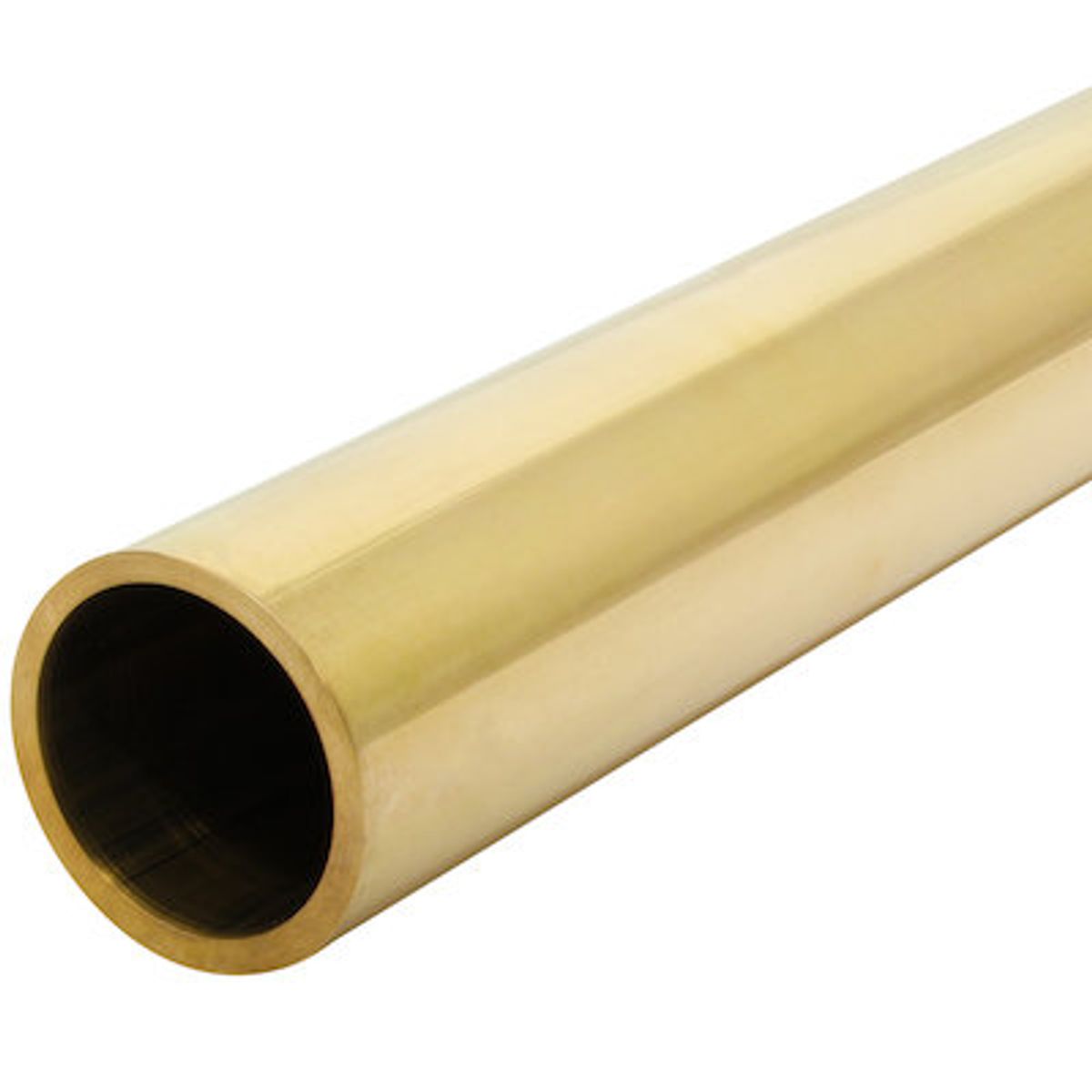AG Tiller Tube in Brass (1-1/4" ID x 30" Long x 1/8" Thick)