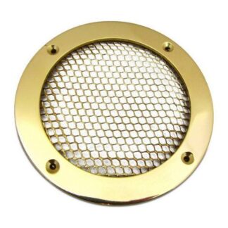 AG Circular HD Vent with Mesh (5-1/2" / Brass)