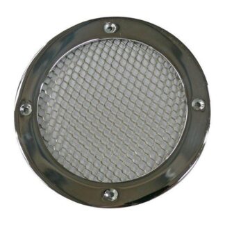 AG Circular HD Vent with Mesh (5-1/2" / Chrome)