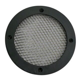 AG Circular HD Vent with Mesh (5-1/2" / Black)