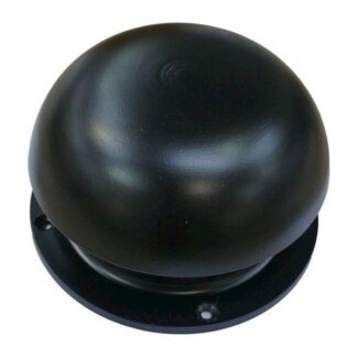 AG Mushroom Vent (6" x 4" / Black)