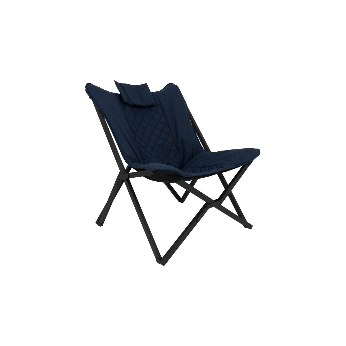 Bo-Camp Industrial Collection Relax Chair Molfat Blue