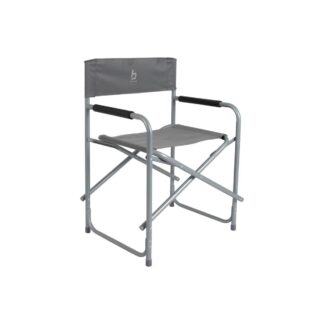 Bo-Camp Director's Chair Steel Grey