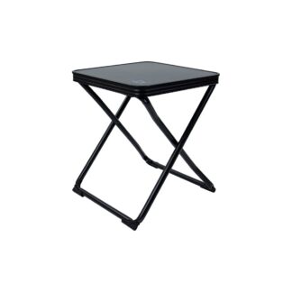 Bo-Camp Stool & Top Foldable Black