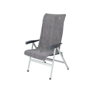 Bo-Camp Chair Cover M Universal Terry Cloth Cotton Grey