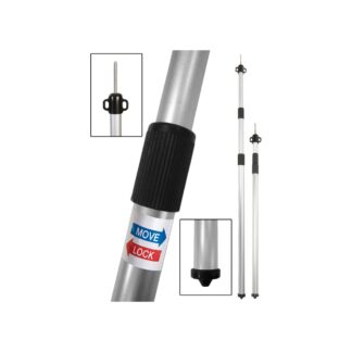 Bo-Camp Tarpaulin/Tent Pole 3 Parts (102-260cm)