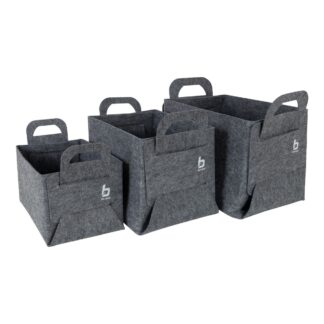 Bo-Camp Urban Collection Basket Barnsbury (3 Pieces / 3 Sizes)