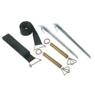 Bo-Camp Tie-Down Kit Universal Clips (2 Pieces of 3.5 Metres)