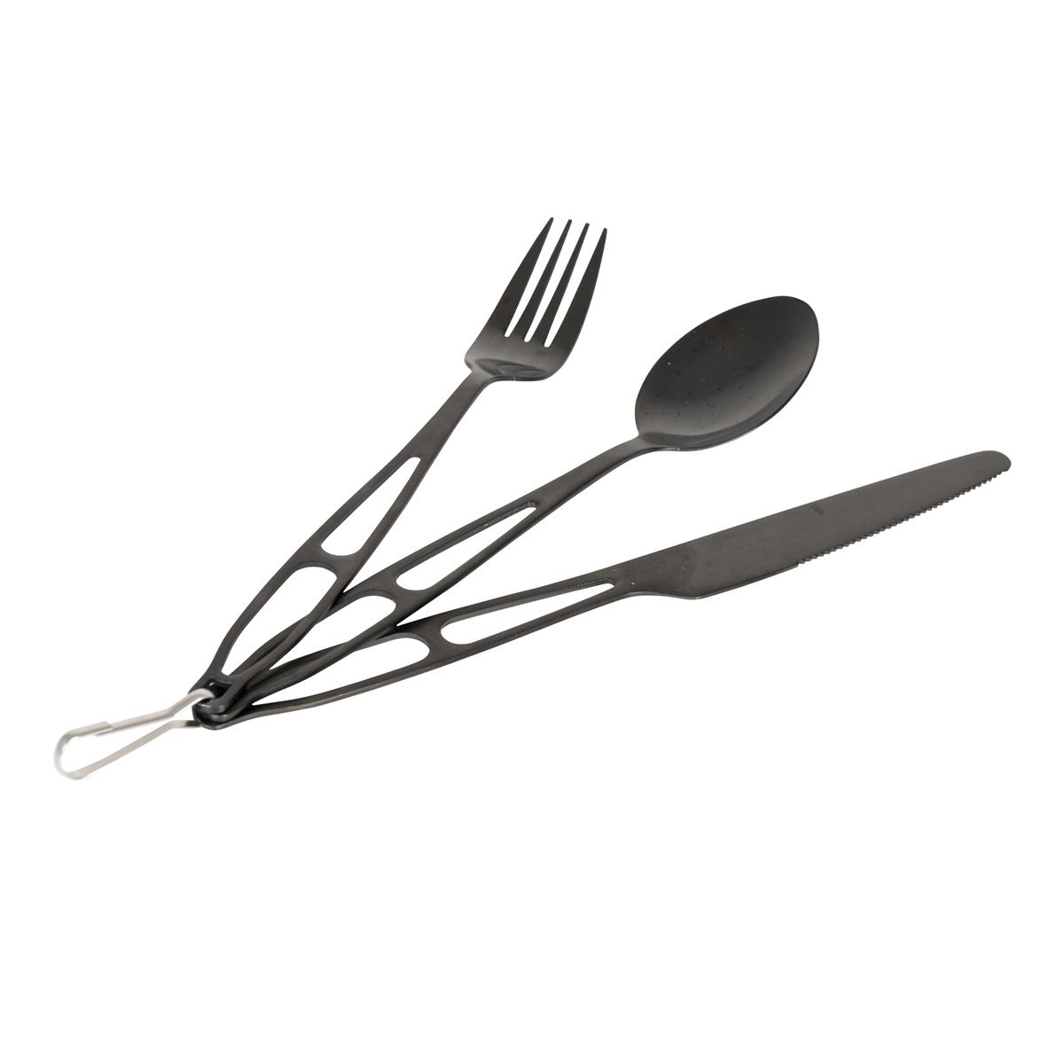 Bo-Camp Outdoor Cutlery In Cover (3 Pieces)
