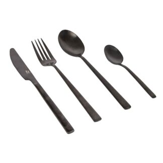 Bo-Camp Industrial Collection Cutlery Ballona (16 Pieces / Black)