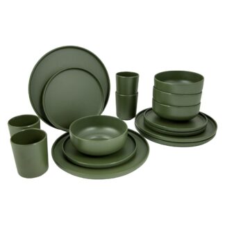 Bo-Camp Industrial Collection Tableware Patom (16 Pieces / Green)