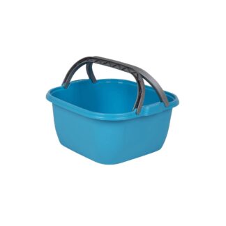 Bo-Camp Washing Bowl Square Polyethylene (13 Litres / Blue)
