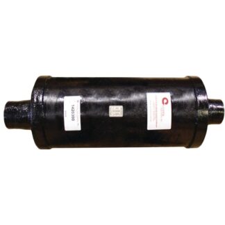 Centek Dual Stage Vernatone Round GRP Exhaust Muffler (127mm Hose)