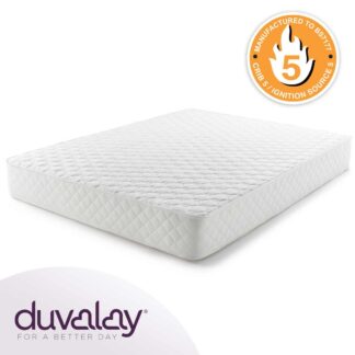 Duvalay Silver Single Mattress 6' x 2'3" x 9" (183cm x 70cm x 22cm)