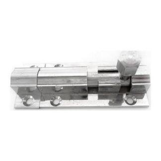 AG Chrome Barrel Bolt Latch (2")